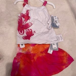 Toddler Girls Summer Outfit 2T